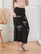 Load image into Gallery viewer, High-Waist Drawstring Ankle-Length Skirt

