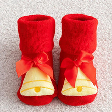 Load image into Gallery viewer, Festive Baby Winter Grip Socks

