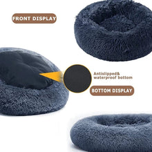 Load image into Gallery viewer, 40-90cm 6 Sizes Round Pet Bed for Large Dog Bed Super Soft Cat Bed Plush Dog House for Medium Dog House Winter Warm Sleeping
