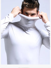 Load image into Gallery viewer, Autumn Winter Mens Turtleneck Sweaters Casual Thermal Long Sleeve Slim Fit Pullovers Stretch Basic Tops Sweatshirt Jumper TShirt
