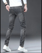 Load image into Gallery viewer, Slim Light Wash Denim Jeans
