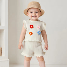 Load image into Gallery viewer, Toddler Girls Tank Top and Shorts Set
