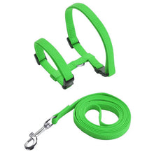 Load image into Gallery viewer, Adjustable Pet Cat Collar For Cats Cozy Nylon Rabbit Kitten Kedi Harness Leash Set Dog Cat Accessories Products For Pets

