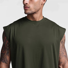 Load image into Gallery viewer, Gym Bodybuilding Tank Tops Mens Fitness Training Sleeveless Shirt Workout Muscle Vests Mesh Breathable Quick Dry Loose Singlets
