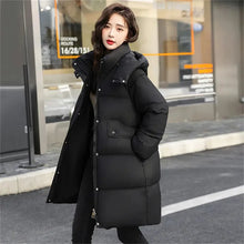 Load image into Gallery viewer, Warm Hooded Winter Padded Jacket
