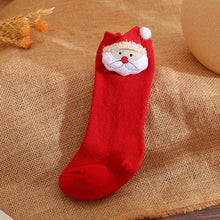 Load image into Gallery viewer, Festive Toddler Reindeer Winter Socks
