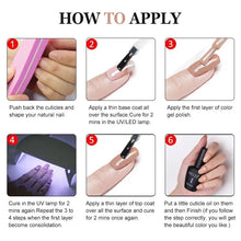 Load image into Gallery viewer, NAILCO 15ml Top Coat Base Coat Gel Nail Primer Gel Remover Nail Art Semi Permanent Lacquer Varnish Hybrid Nail Supplies
