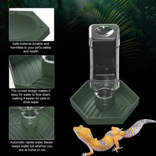 Load image into Gallery viewer, 1pc Pet Automatic Feeders Waterer For Small Repitiles Lizards Gecko Chameleon Frog Snake Turtle Spider Feeding Supplies
