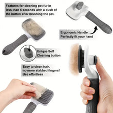 Load image into Gallery viewer, Self-Cleaning One-Click Grooming Brush
