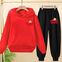 Load image into Gallery viewer, Kids Hooded Sportswear Set
