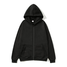 Load image into Gallery viewer, Men’s High Street Solid Zip-Up Hoodie
