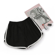 Load image into Gallery viewer, Women yoga Shorts Summer Outer Wear Mid-Waist Casual Loose Straight Pants Lady Stylish Thin Breathable Wide Leg Gym Short Pants
