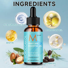 Load image into Gallery viewer, Moroccan Argan Smooth Shine Hair Oil
