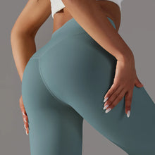 Load image into Gallery viewer, Yoga Leggings Women Fitness Leggings Running Cycling Pants Breathable Sports Leggings High Waist Summer Workout Gym Clothing
