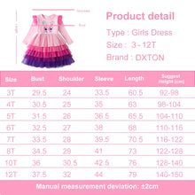 Load image into Gallery viewer, Pink Layered Princess Girls Dress
