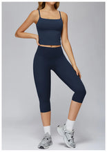 Load image into Gallery viewer, Yoga Set 2PCS Women Sportswear Workout Clothes Seamless Athletic Wear Gym Legging Fitness Bra Crop Top Long Sleeve Sports Suits

