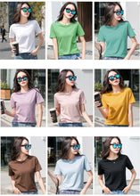 Load image into Gallery viewer, MRMT 2026 Brand New Women's Casual T-shirt White Pure Cotton Quality Short Sleeve Loose Women Fashion Tops Women T shirts Tees
