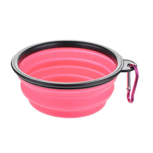 Load image into Gallery viewer, Portable Pet Food Bowl  Durable TPR Bowl  Cat and Dog Food Pet Silicone Collapsible Bowl Portable Travel Outdoor Water Food Bowl
