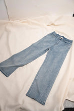 Load image into Gallery viewer, 2025 Women Jeans Straight Diamonds Pants Stretch High Waist Washed Mom Jeans Y2k Streetwear Trousers Vintage Denims Streetwear

