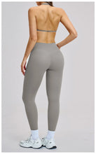 Load image into Gallery viewer, Fitness Leggings High Rise Hip Lift Brushed Soft Material For Ladies Outdoor Elastic Slim Fit Outer Wear Sports Tight Pants

