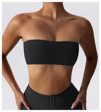 Load image into Gallery viewer, Sports Bra Sport Top Woman Gym Underwear Strapless Bustier Breathable Elastic Workout Tops Fitness Training Brassiere Yoga Bras
