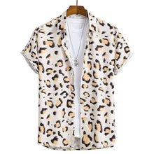 Load image into Gallery viewer, Hawaiian Shirts For Men 3d Striped Print Short Sleeve Shirts Summer Loose Casual Tops Simple Fashion Oversized Men Clothing
