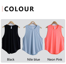 Load image into Gallery viewer, Sport Bra Short Sleeve Vest Aerobic Sleeveless Gym Tops Push-up Bras Yoga Clothing Pilates Workout Cropped Sportswear T-shirt

