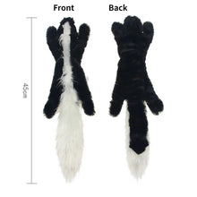 Load image into Gallery viewer, Funny Simulated Animal No Stuffing Dog Toy with Squeakers Durable Stuffingless Plush Squeaky Dog Chew Toy Crinkle Pet Squeak Toy

