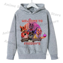 Load image into Gallery viewer, Kids Cartoon Sporty Pullover Hoodie
