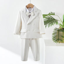 Load image into Gallery viewer, White Formal Boys Blazer Set
