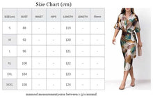 Load image into Gallery viewer, Elegant V-Neck Belted Midi Dress
