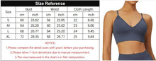 Load image into Gallery viewer, HBC Seamless Sports Bras for Women Fitness Yoga Bras With Removable Pads Adjustable Straps Gym Vest Top Bra Running Crop Top
