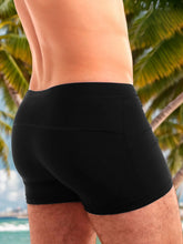 Load image into Gallery viewer, Swimming Trunks with Fashion Prints Men Quick Dry Beach Boxer Shorts with Drawstring Boy Swimwear Underpants
