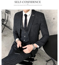 Load image into Gallery viewer, Refined Slim Wedding Suit Set
