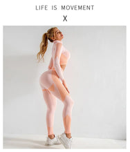 Load image into Gallery viewer, High-Waisted Leggings for Women, Perfect for Yoga and Fitness, Seamless and Peach-Bum Design
