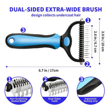 Load image into Gallery viewer, Pet Deshedding Brush Cat Comb Self Cleaning Hair Remover Grooming Tool for Dog and Cats De-Matting Comb Cleaning Pets Supplies
