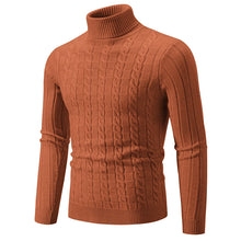 Load image into Gallery viewer, Slim Solid Turtleneck Pullover
