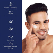 Load image into Gallery viewer, 50ml 6-in-1 Men Facial Cream Daily Moisturizer with Hyaluronic Acid &amp; Collagen,Hydrating Revitalizing Skin Care Fast-Absorbing

