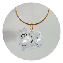 Load image into Gallery viewer, Transparent Cute Dog Pendant Keychain Creative Pet Hair Storage Capsule Hanging Ornament for Pet Lover DIY Pet Memorial Keychain
