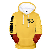 Load image into Gallery viewer, Coat Anime Saitama Oppai Hooded Hoodie Men Women Fleece Sweatshirt Fashion Harajuku Jacket Brand Clothes Cosplay Costume
