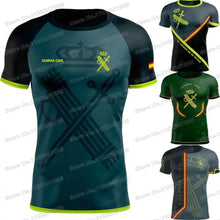 Load image into Gallery viewer, 2025 Spanish Civil Guard T Shirt Men Outdoor Shirts Spain Military Clothing Training Tops Downhill MTB Jersey Running Sportswear
