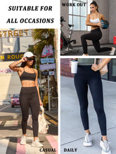 Load image into Gallery viewer, Women's Super Soft Leggings High Waisted Tummy Control No See Through Workout Yoga Running Athletic Push Up Gym Fitness Leggings
