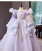 Load image into Gallery viewer, Wed Dress 2024 Flower Girl Wedding Dresses Costume Children Girls Birthday Party Princess Gown Vestido Kids Host Piano Outfit
