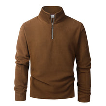 Load image into Gallery viewer, Men's Hoodies Sweatshirts Thicken Warm Fleece Tracksuit for Men Zipper Neck Pullover Men's Winter Clothing Soft Shell Men Hoodie
