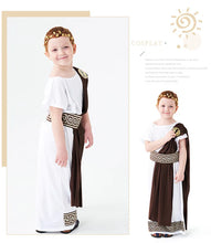 Load image into Gallery viewer, Roman Toga Kids Costume Set
