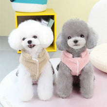 Load image into Gallery viewer, Cute Pet Dress Autumn Winter Plaid Princess Skirt Small Dog Coat Puppy Party Clothes Poodle Yorkie Apparel
