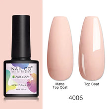 Load image into Gallery viewer, NAILCO 8ml Pink Red Colors Gel Nail Polish Nail Art Varnishes Gel Lacquer Coat LED Nails Manicure Design UV Gel Varnish Soak Off
