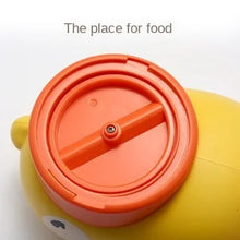 Load image into Gallery viewer, 2-in-1 Interactive Dog Toy Pet Automatic Food Treat Dispenser Cartoon Duck Design Slow Food Pet Snack Feeder for Dog Training
