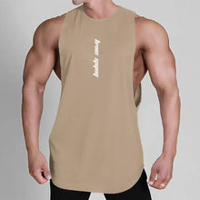 Load image into Gallery viewer, Men's Gym Clothing Summer Casual Tank Top Bodybuilding Sleeveless Shirt Sports Quick Dry Fitness Vest Workout Running Undershirt
