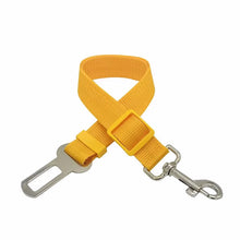 Load image into Gallery viewer, Cat Car Seat Belt Dog Accessories Adjustable Harness Lead Leash Small Medium Travel Clip Puppy Collar Leash Pet Items Dog Harnes
